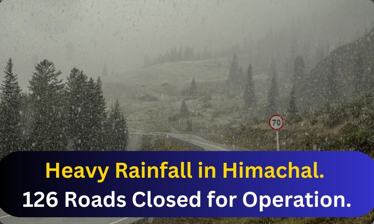 Featured Image 30 Heavy Rain Disrupts Life In Himachal Pradesh.126 Roads Closed Due To Torrential Downpour.