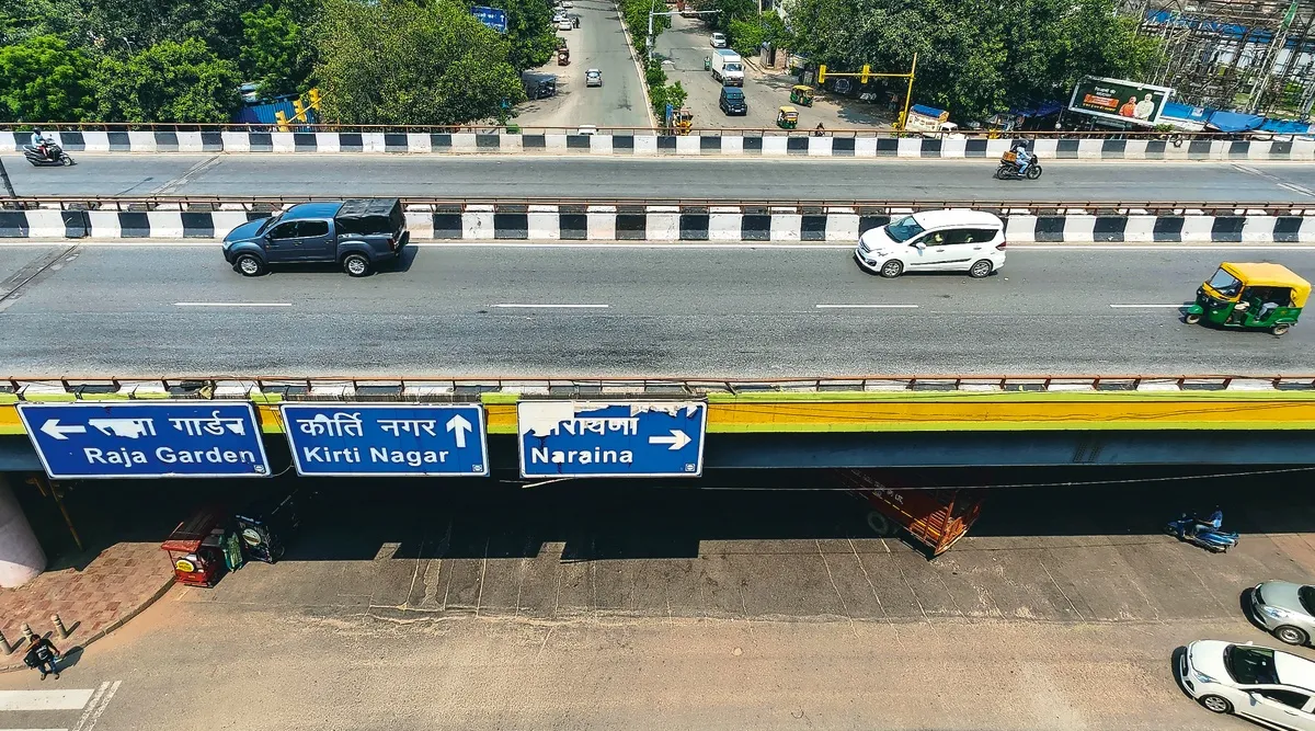 Mayapuri Flyover Delhi Mayapuri Flyover Lane Closure Announced For 30 Days. Metro Encouraged For Daily Route Travellers.