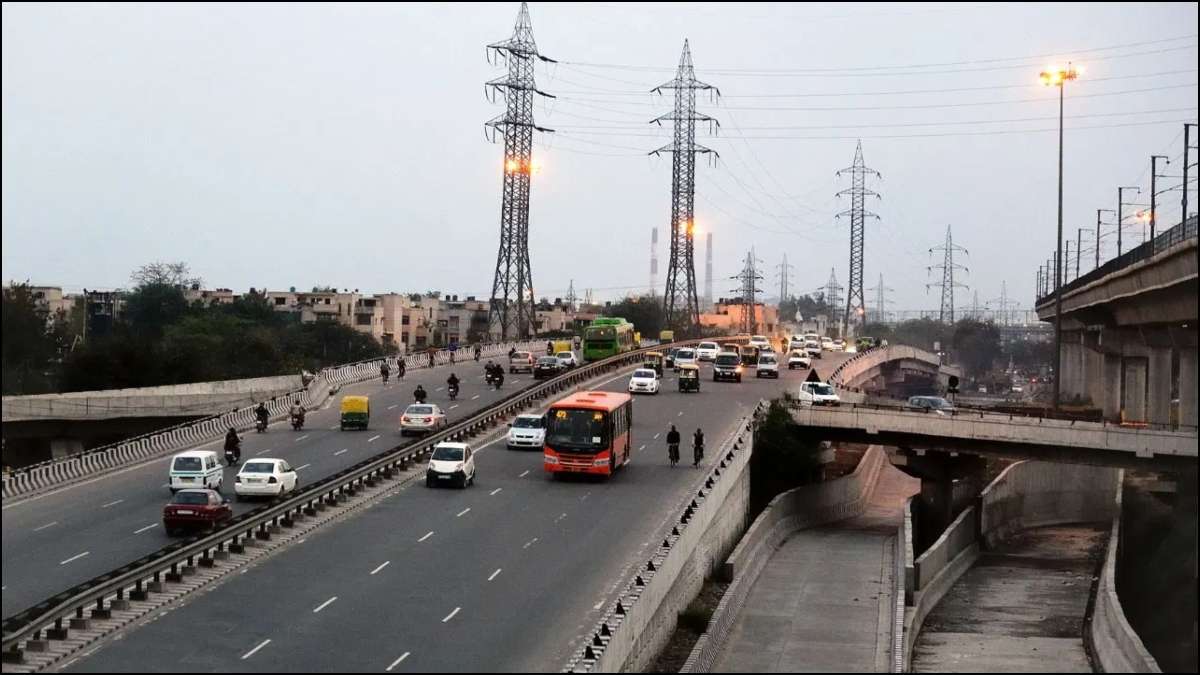 Sarita Vihar Flyover 1 Sarita Vihar Lane Closure Announced. Faridabad To Ashram Route Will Be In Trouble For 15 Days.