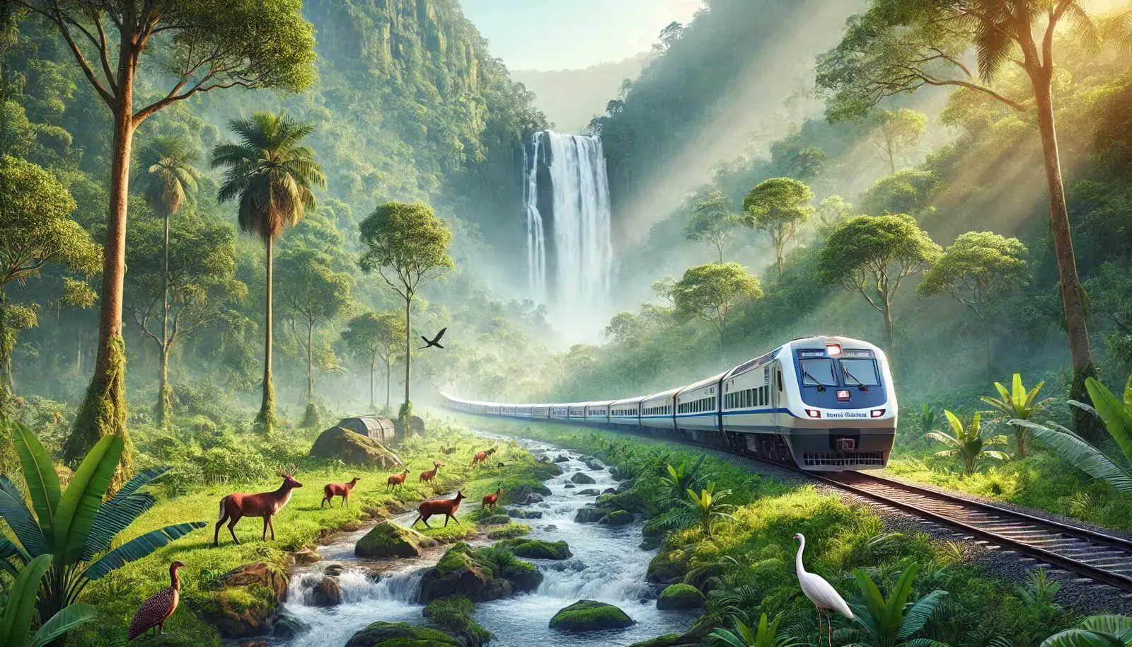 Vande Bhart Express Jpeg Most Scenic Vande Bharat Express Starting On This Route From 15 September. Full Of Jungle And Waterfalls.