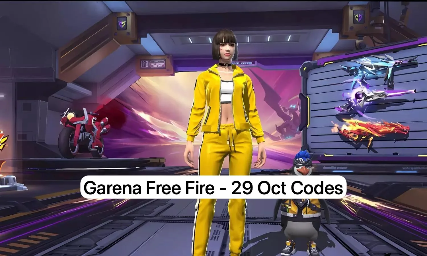 Garena Free Fire Codes 29 Oct