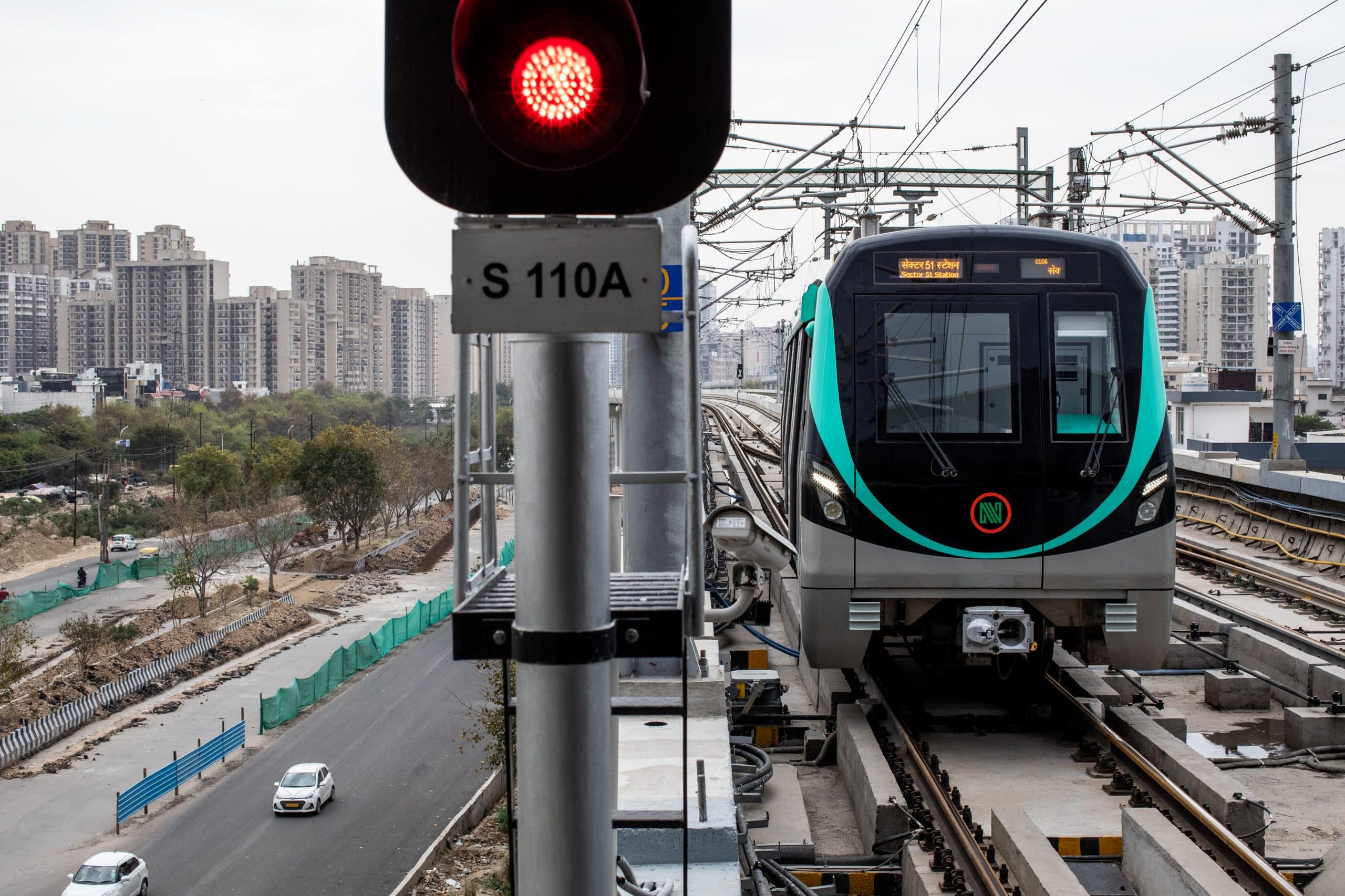 New Delhi Ncr Metro New Metro Ready To Run In Delhi-Ncr. Ballabgarh To Jewar Airport, Gurugram, And Sarai Kale Khan New Lines.