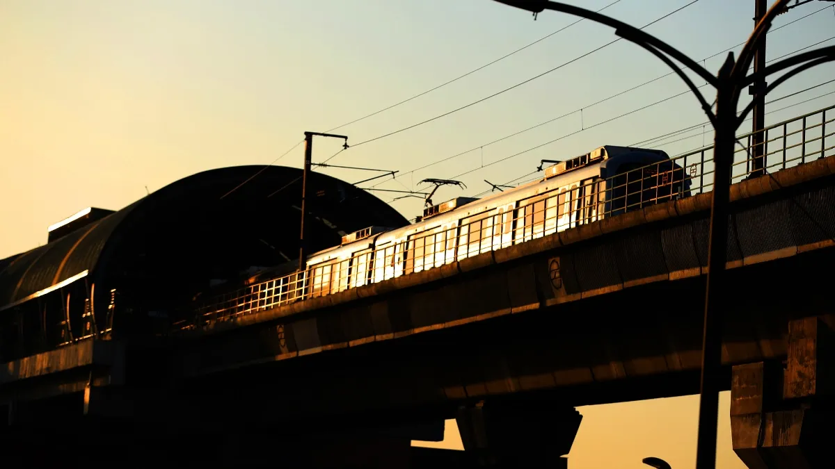 Old Gurugram Metro 27 Stations With 28.5 Km Long Metro On Full Construction Speed To Ease Delhi And Old Gurugram Traffic.