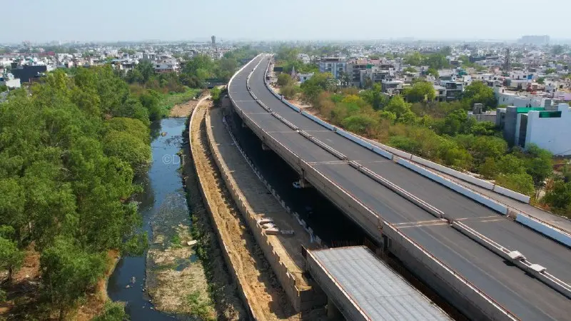 Chief Minister Atishi Inaugurates 2.2 Km Flyover, Enhancing Connectivity And Reducing Travel Time Significantly.