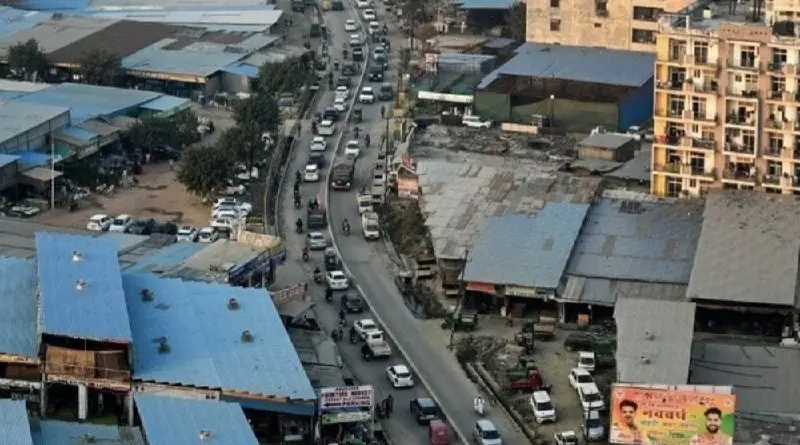 Elevated Road From Shahberi To Crossing Republic In Greater Noida To Alleviate Traffic Congestion.