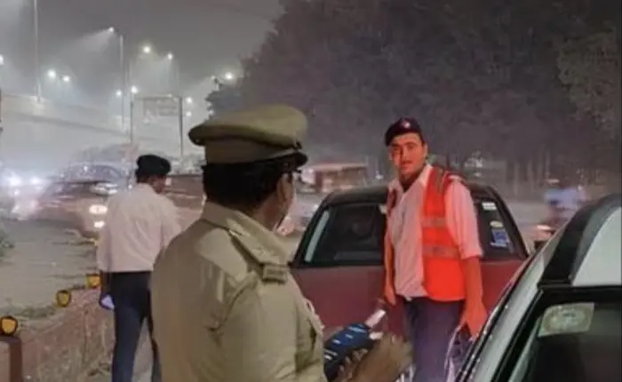 Intensive Checking Campaign Launched In Noida And Ghaziabad Ahead Of Republic Day Celebrations In Delhi.