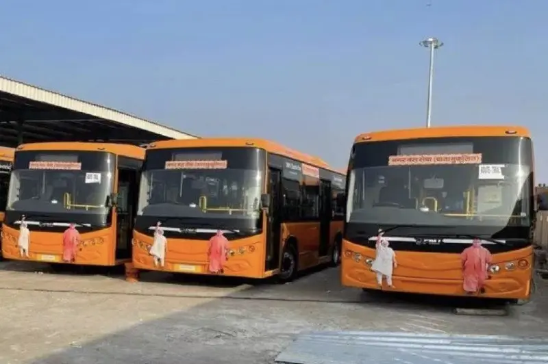 Direct Bus Service From Gurugram To Prayagraj For Kumbh Mela Starts Saturday, Offering Convenient Travel For Pilgrims At Affordable Fare.