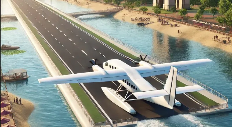 Union Minister Nitin Gadkari Unveils Bold Plan To Clean Yamuna River, Transform It Into Seaplane Landing Strip For 13-Minute Delhi-Agra Travel.